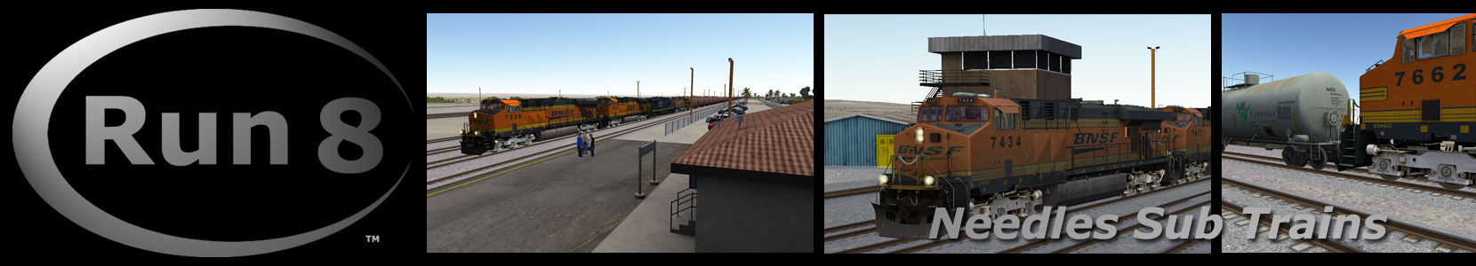 Run8 Train Simulator Needles Sub Trains