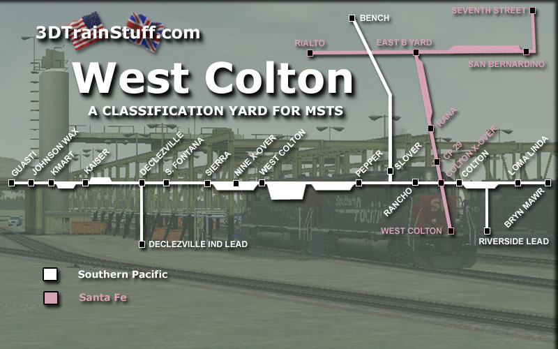 West Colton General Area Map
